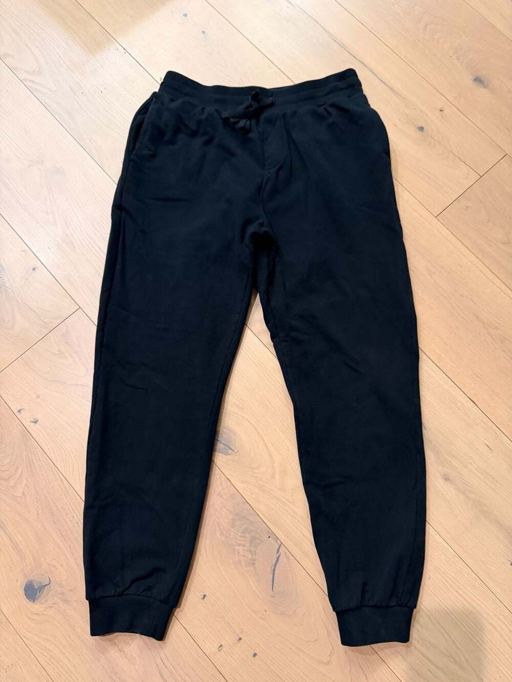 Cuyana French Terry Joggers in Black Supima Cotton